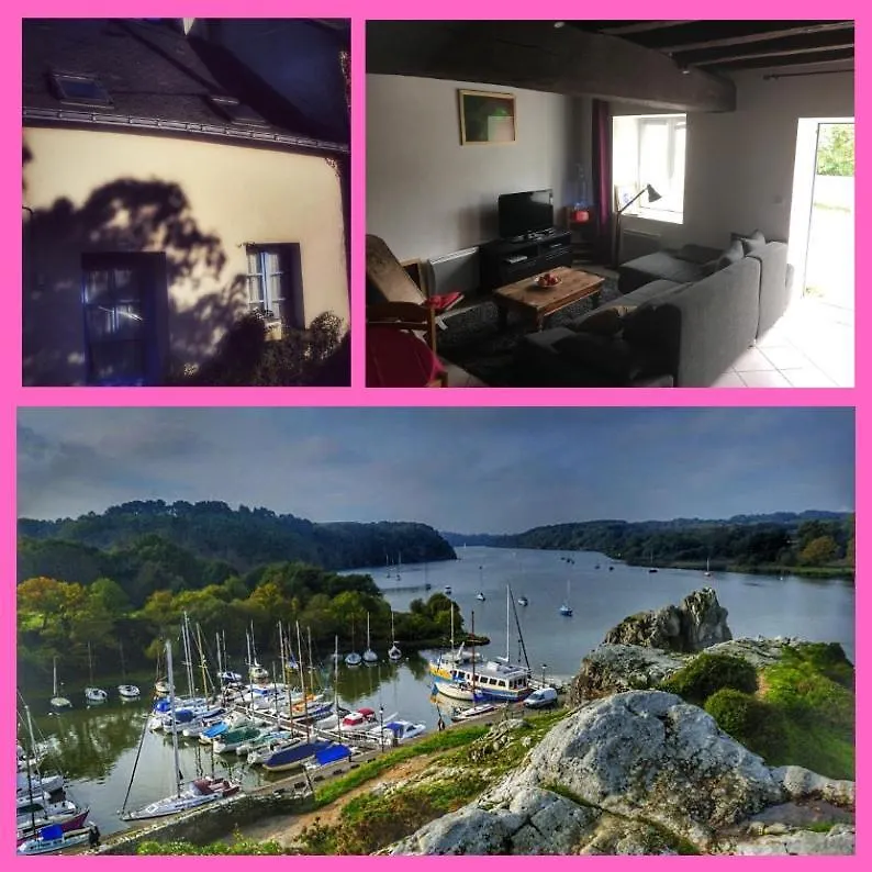 Au pt’it bonheur, Gîte culturel à la Roche Bernard Férel Feriehus
