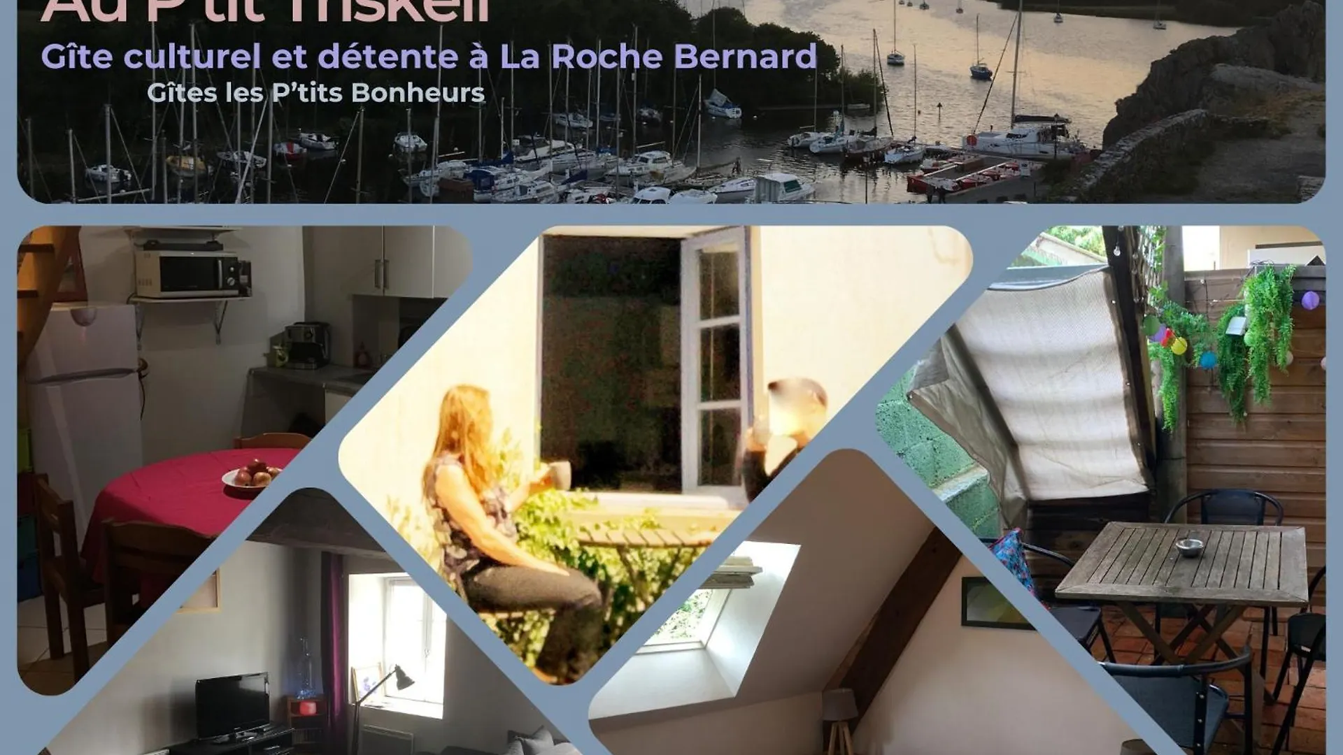 Le Petit Triskell, Gites Culturel A La Roche Bernard, Gite Les Petits Bonheurs Férel